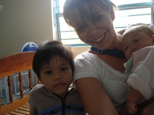Teresa, Lan and baby